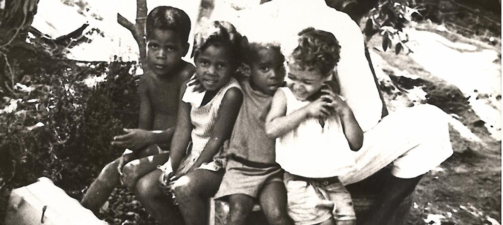 Enfants au village du Prêcheur